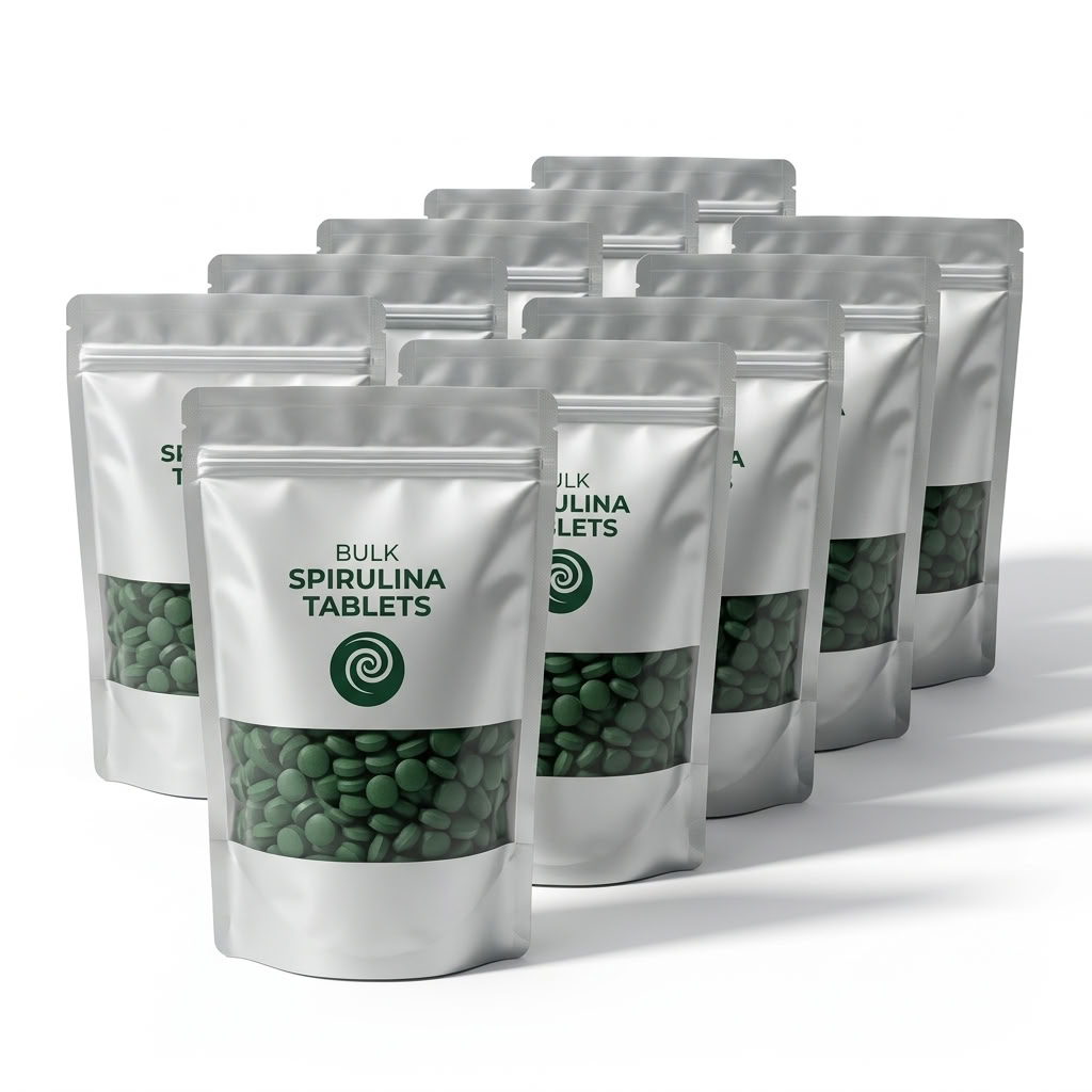 Espirulina comprimidos 500mg - 10.000 unidades