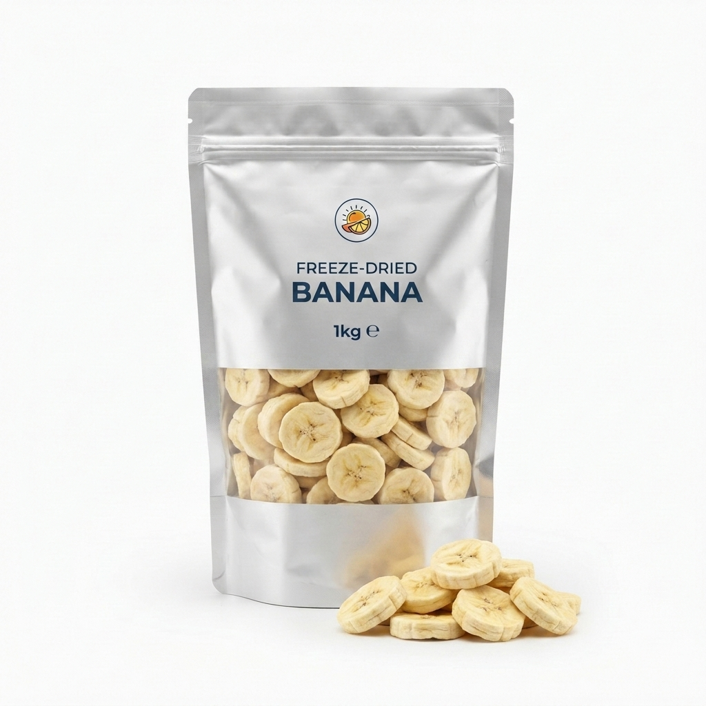 Plátano liofilizado - 1kg