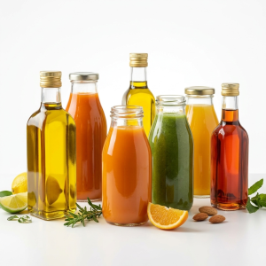 Aceites, cava, vinos, zumos