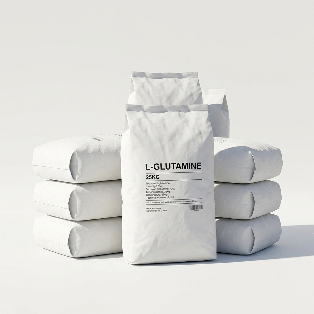 L-Glutamina pura 100% en polvo- 25kgs