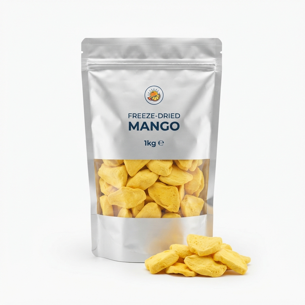 Mango trozos liofilizado - 1kg