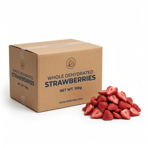 Premium Whole Dried Strawberries – 10 kg